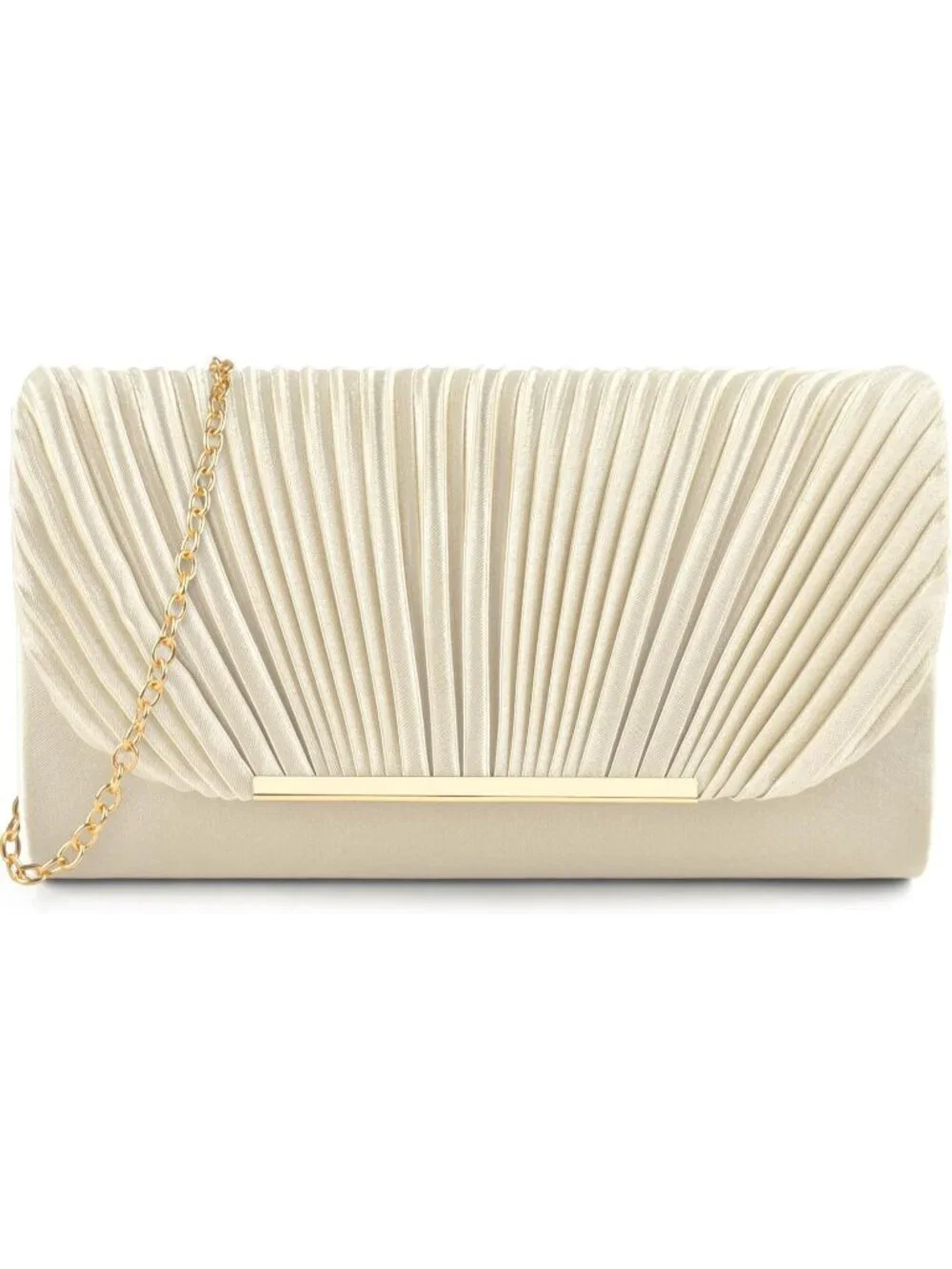 👜Women's Apricot Evening Handbags for Formal Wedding Party Prom Shoulder Bags